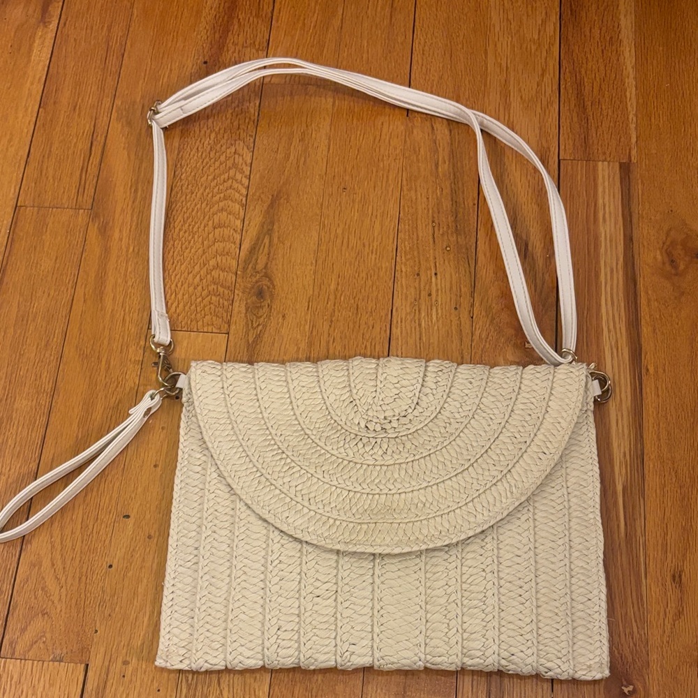 Straw Shoulder Bag/Wallet